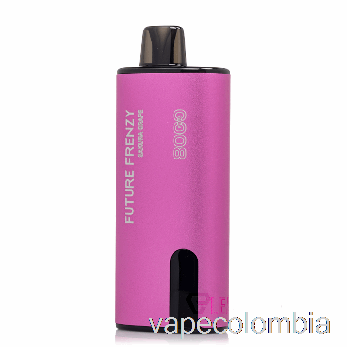 Vape Desechable Futuro Frenesí 8000 Uva Sakura Desechable